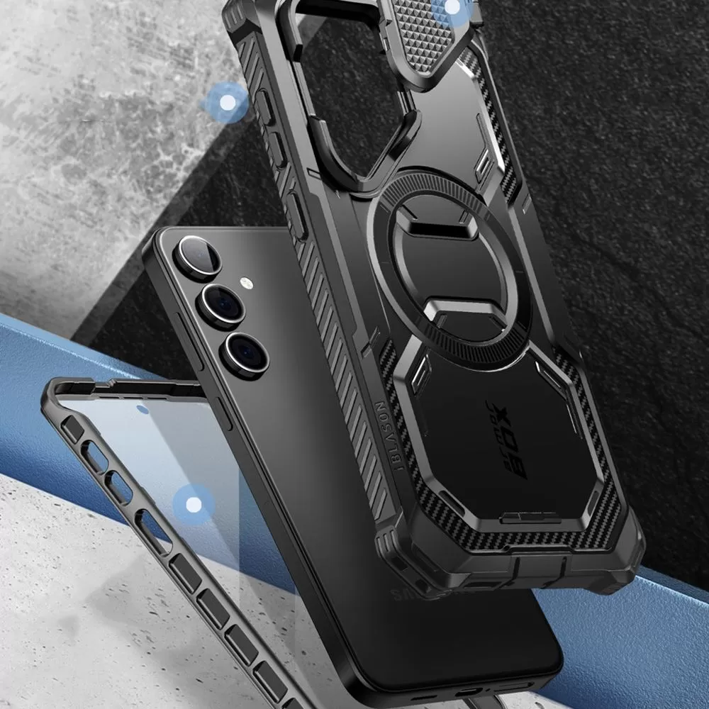 Samsung Galaxy S24 vāciņš  SUPCASE IBLSN ARMORBOX MAG MAGSAFE