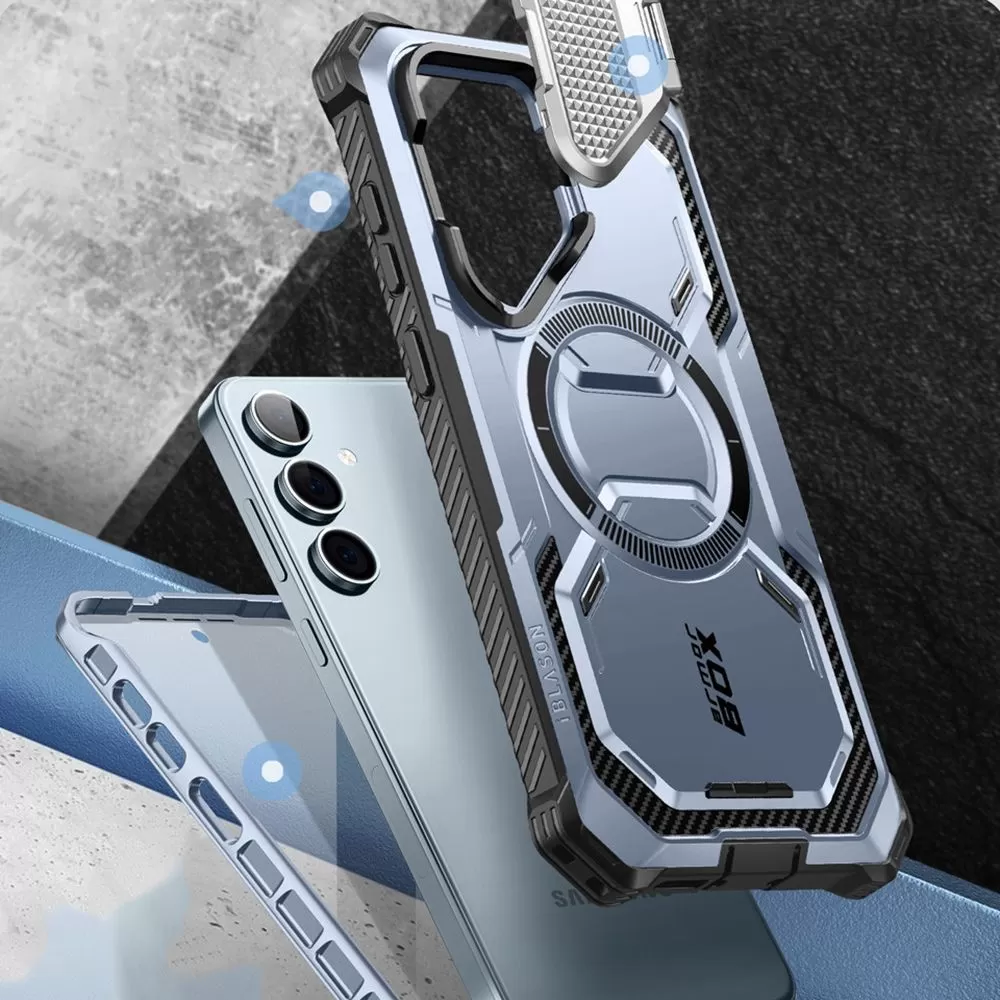 Samsung Galaxy S24 vāciņš  SUPCASE IBLSN ARMORBOX MAG MAGSAFE
