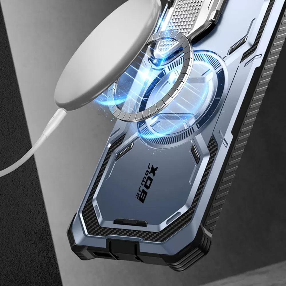 Samsung Galaxy S24 vāciņš  SUPCASE IBLSN ARMORBOX MAG MAGSAFE