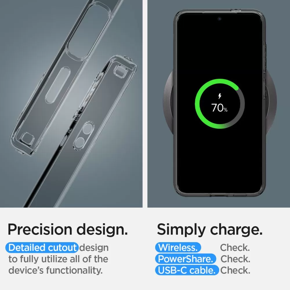 Samsung Galaxy S24 vāciņš  SPIGEN LIQUID CRYSTAL