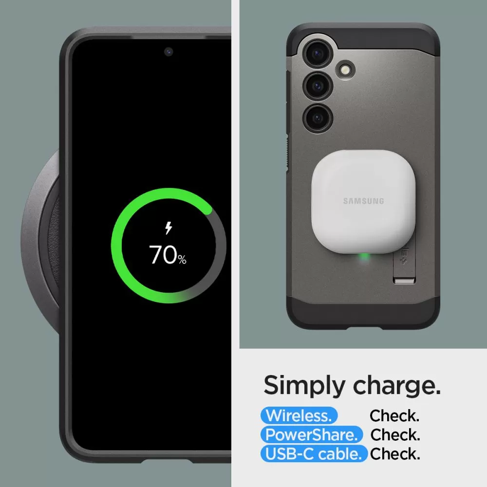 Samsung Galaxy S24 vāciņš  SPIGEN TOUGH ARMOR