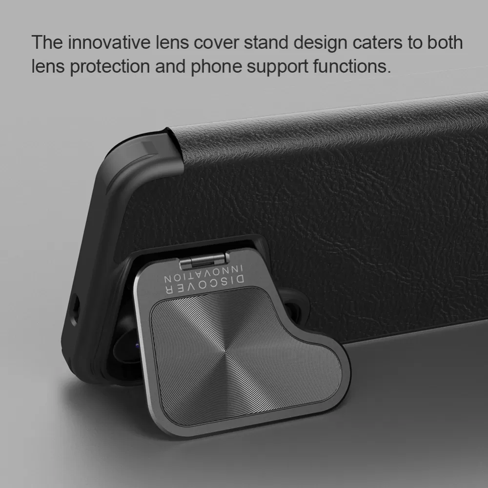 Samsung Galaxy S24 maciņš brūns NILLKIN QIN PROP LEATHER