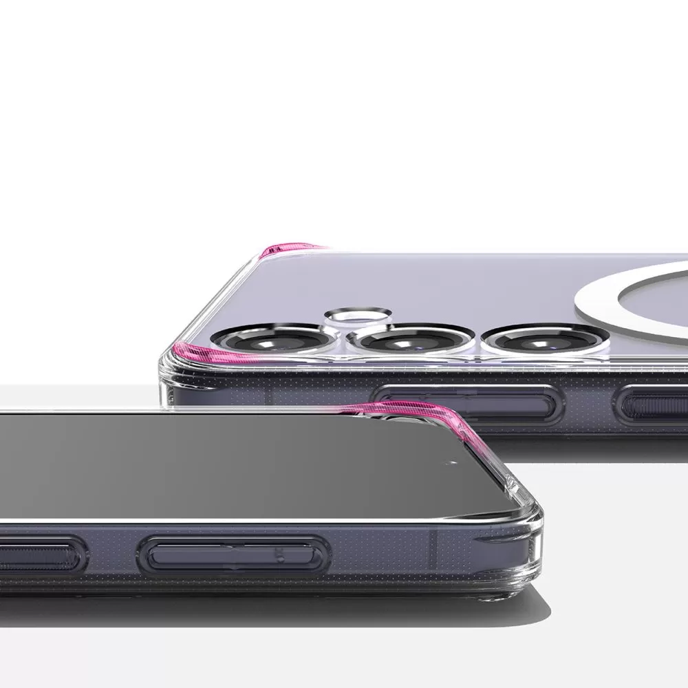 Samsung Galaxy S24 vāciņš caurspīdīgs RINGKE FUSION MAGNETIC MAGSAFE