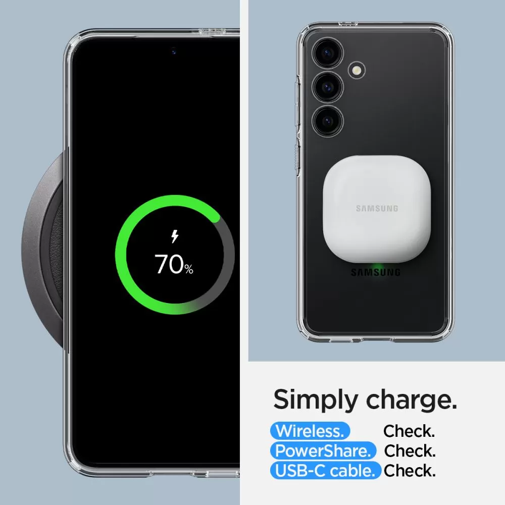 Samsung Galaxy S24 vāciņš caurspīdīgs SPIGEN ULTRA HYBRID
