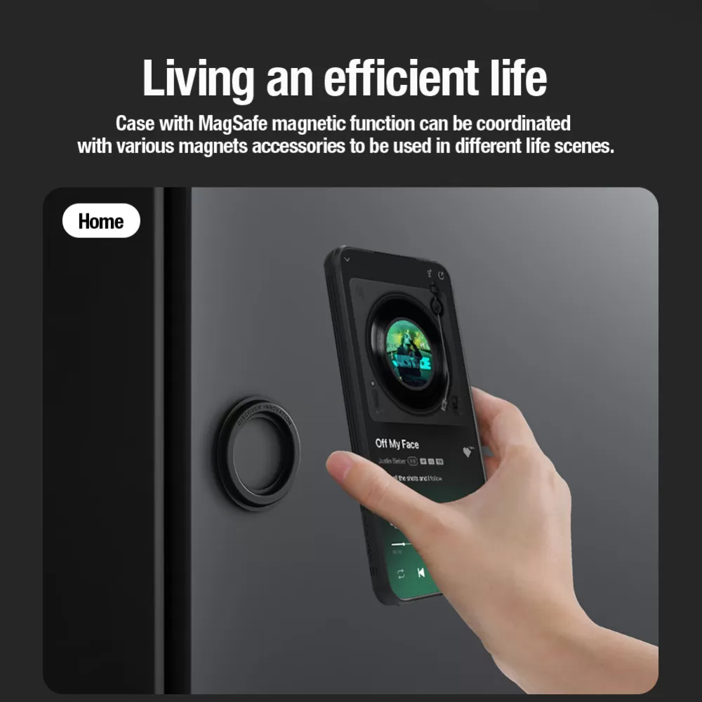 Samsung Galaxy S24 vāciņš melns NILLKIN CAMSHIELD PRO MAGNETIC