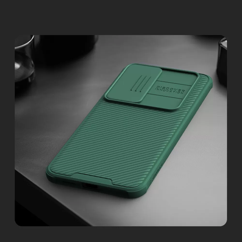 Samsung Galaxy S24 vāciņš melns NILLKIN CAMSHIELD PRO MAGNETIC