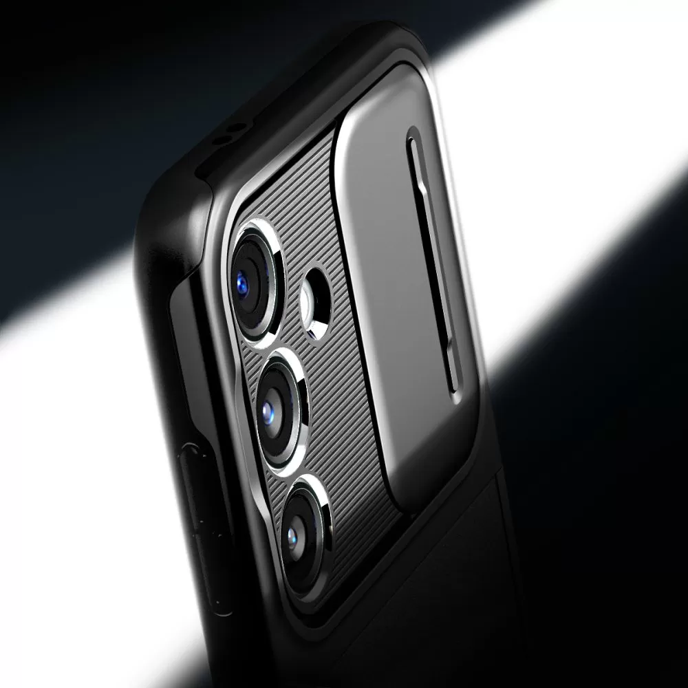 Samsung Galaxy S24 vāciņš melns SPIGEN OPTIK ARMOR