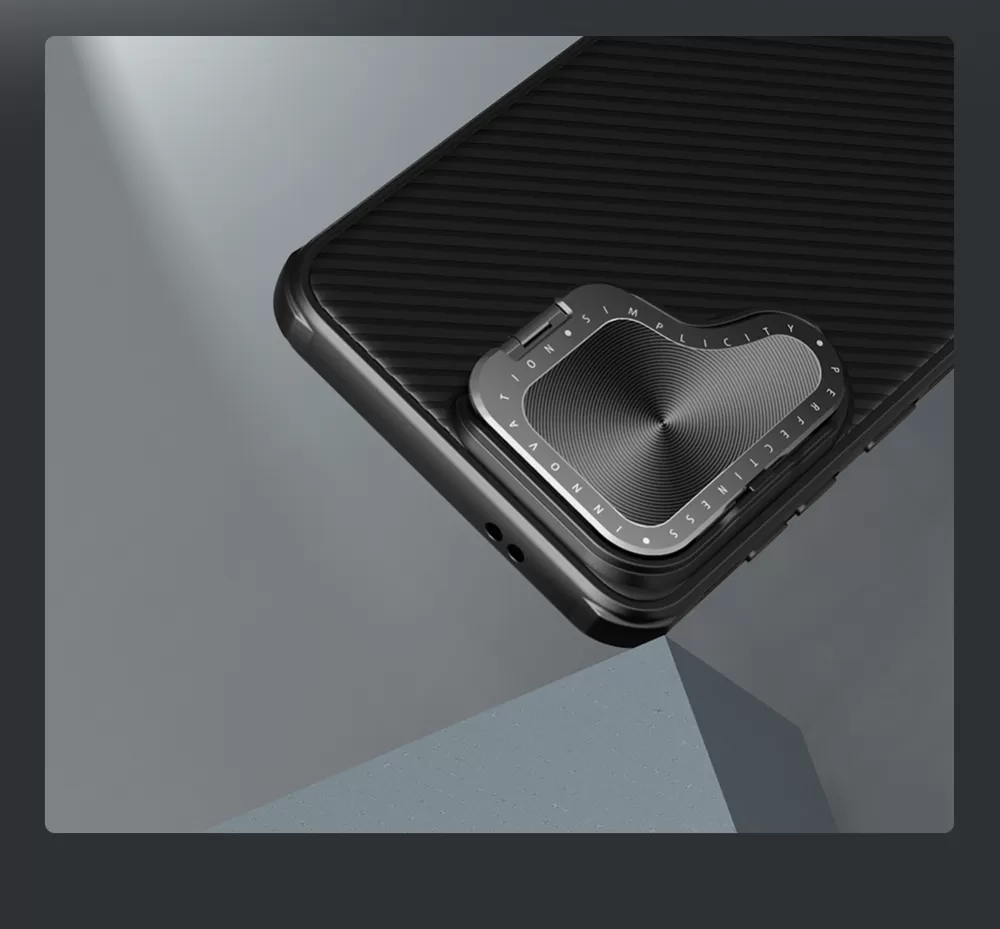 Samsung Galaxy S24 vāciņš melns NILLKIN CAMSHIELD PROP