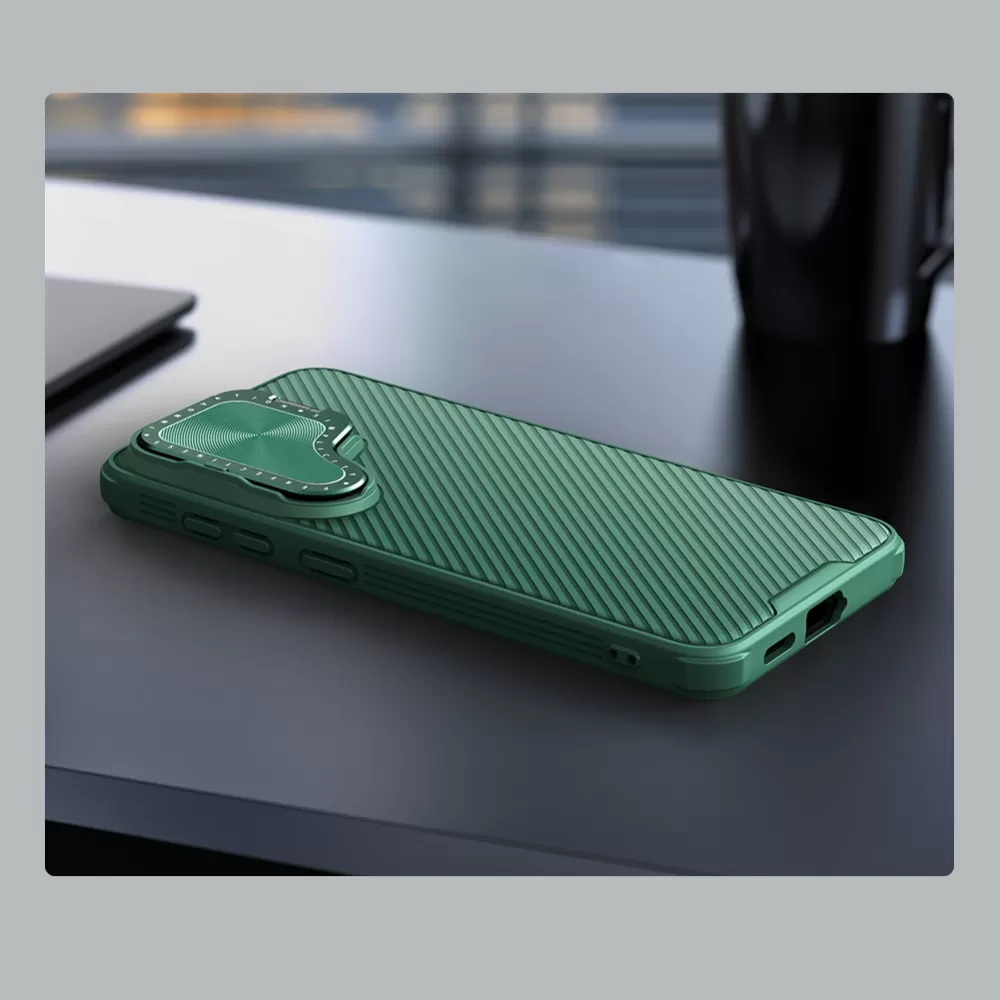 Samsung Galaxy S24 vāciņš melns NILLKIN CAMSHIELD PROP