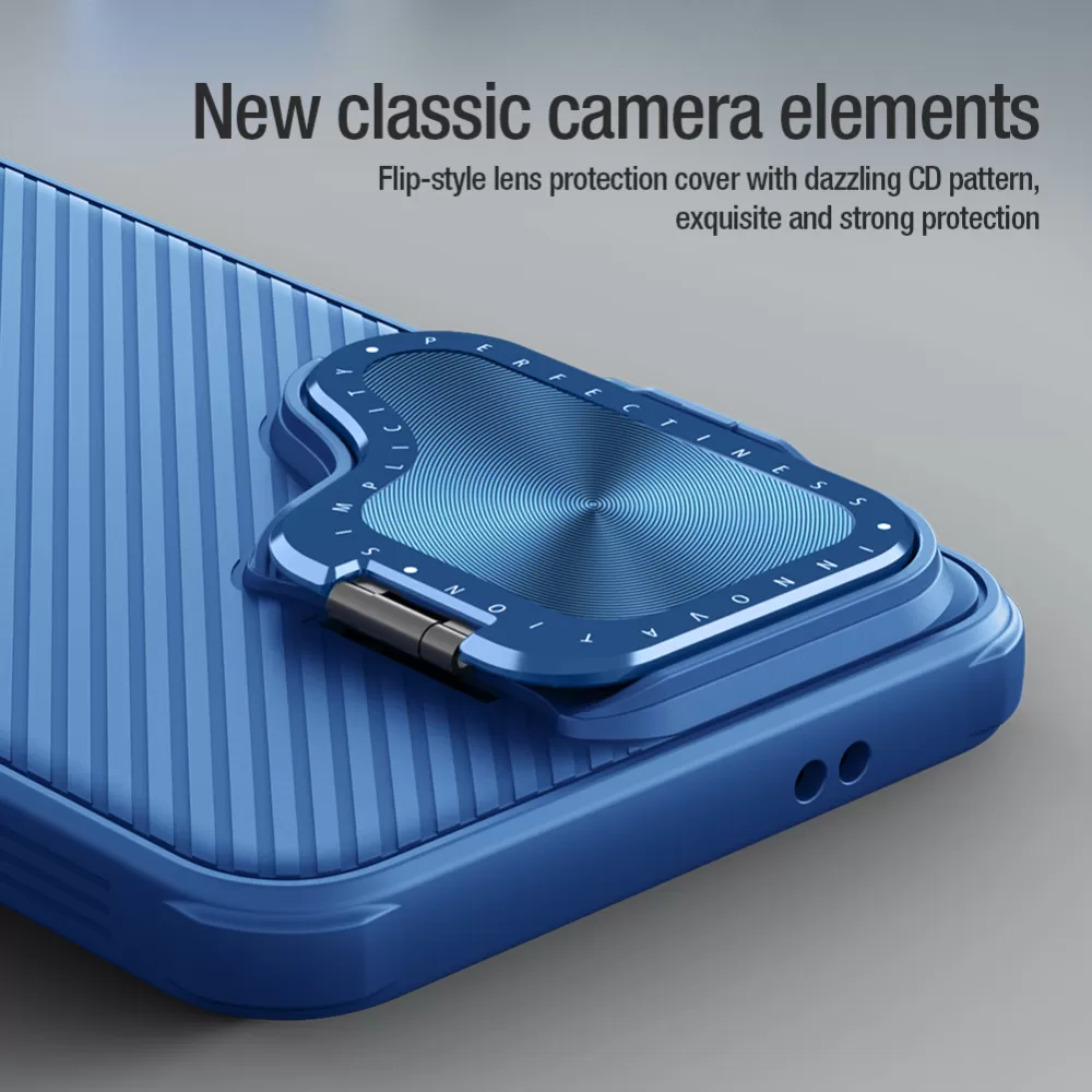 Samsung Galaxy S24 vāciņš melns NILLKIN CAMSHIELD PROP MAGNETIC