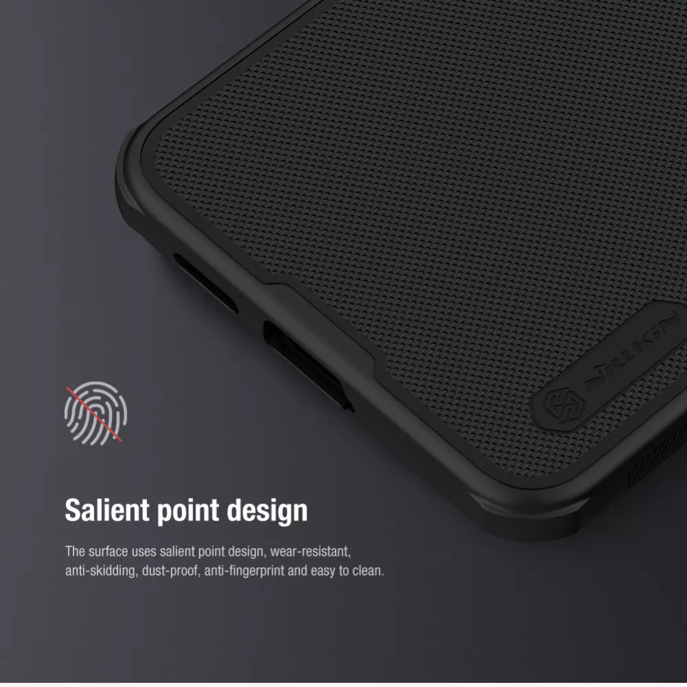 Samsung Galaxy S24 vāciņš sarkans NILLKIN SUPER FROSTED SHIELD PRO