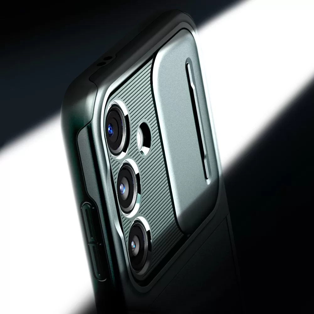 Samsung Galaxy S24 vāciņš zaļš SPIGEN OPTIK ARMOR
