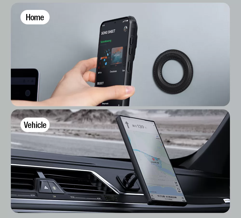 Samsung Galaxy S24 vāciņš zils NILLKIN CAMSHIELD PROP MAGNETIC