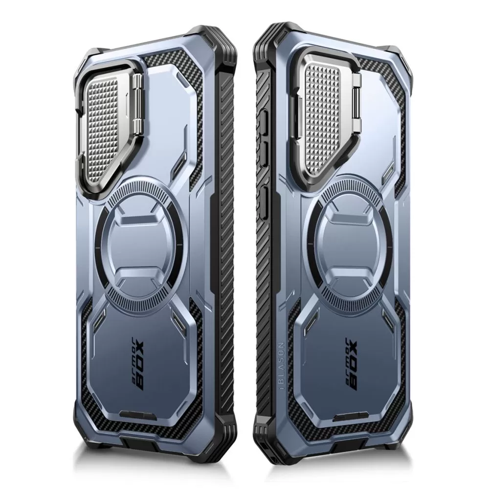 Samsung Galaxy S24 vāciņš SUPCASE IBLSN ARMORBOX MAG MAGSAFE