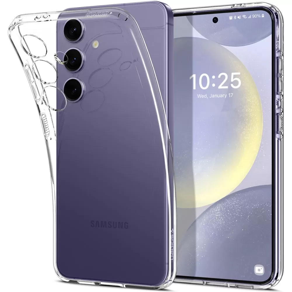 Samsung Galaxy S24 vāciņš caurspīdīgs SPIGEN LIQUID CRYSTAL