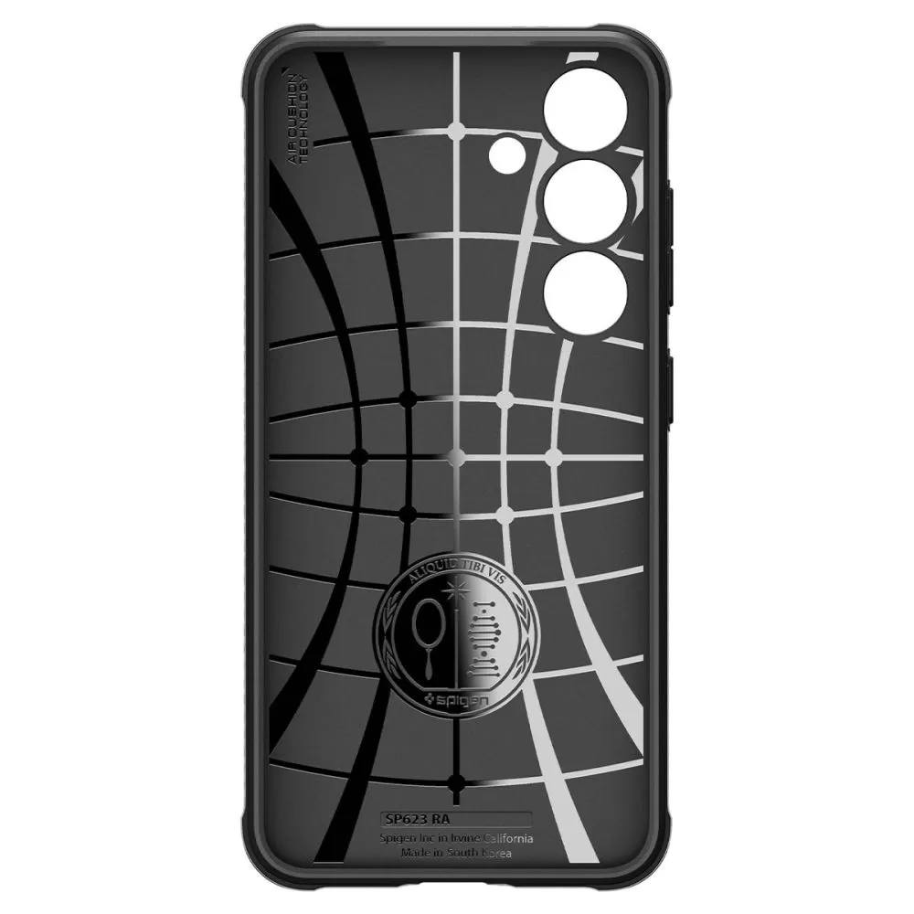 Samsung Galaxy S24 vāciņš melns SPIGEN RUGGED ARMOR