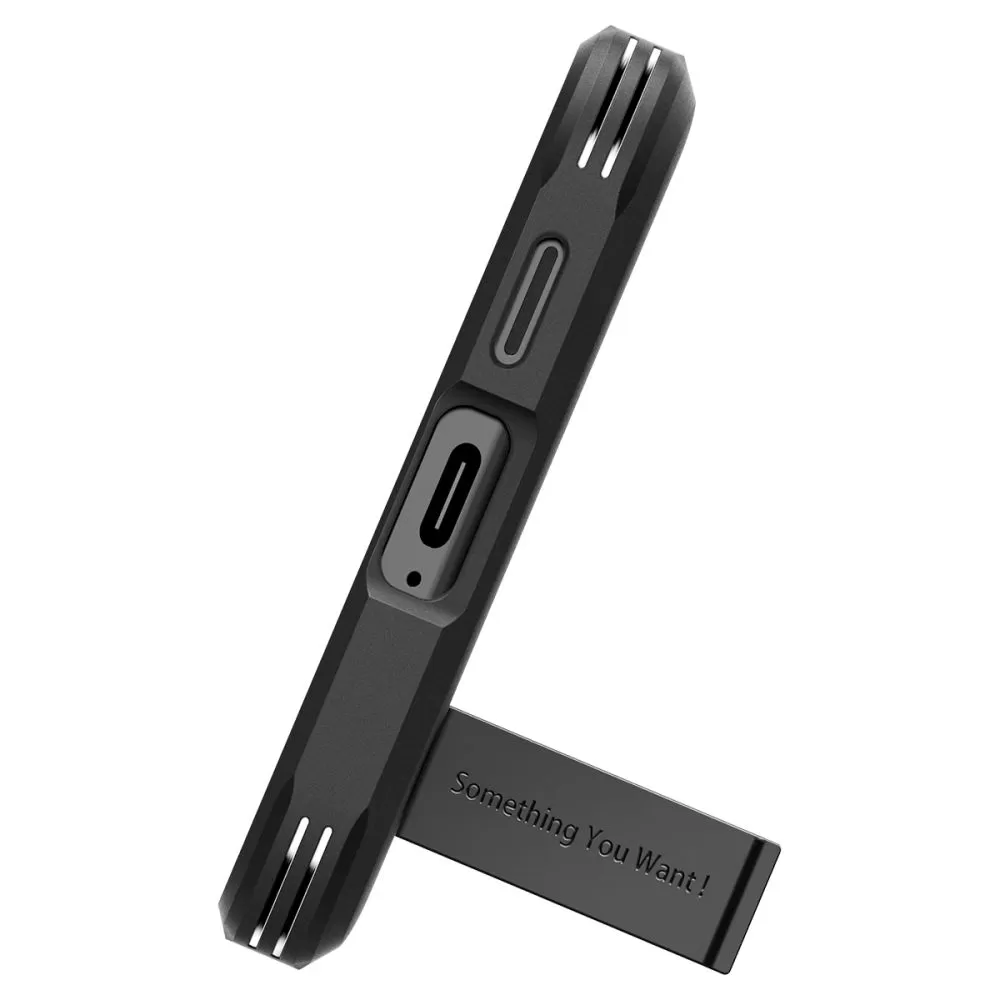Samsung Galaxy S24 vāciņš melns SPIGEN TOUGH ARMOR