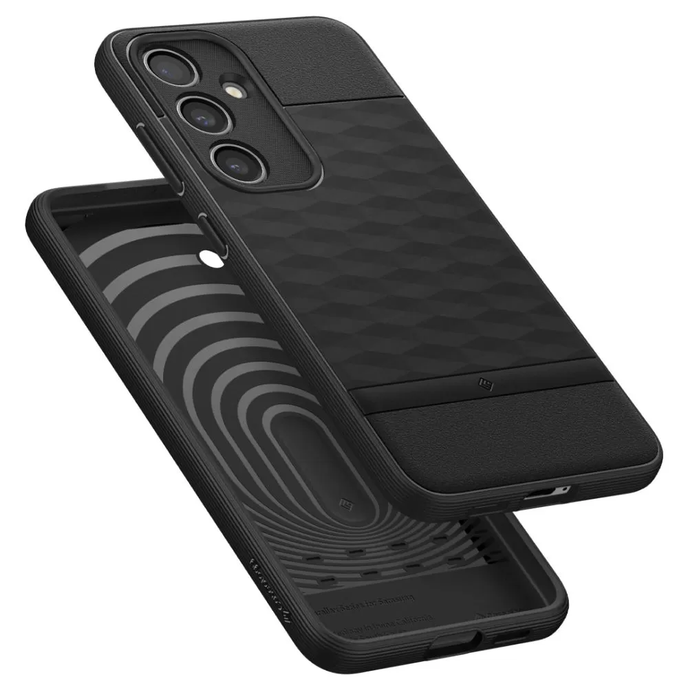 Samsung Galaxy S24 vāciņš melns CASEOLOGY PARALLAX