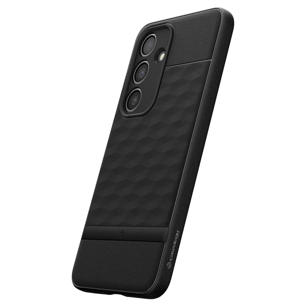 Samsung Galaxy S24 vāciņš melns CASEOLOGY PARALLAX