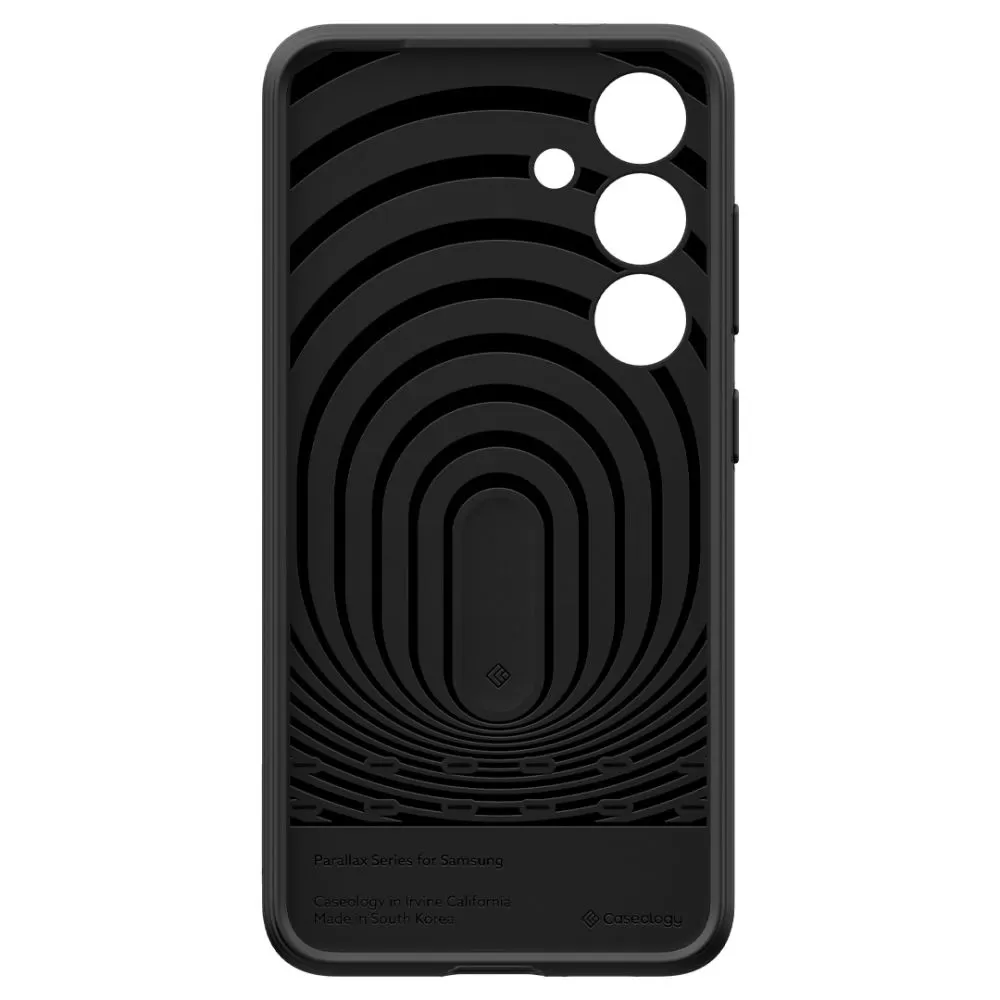 Samsung Galaxy S24 vāciņš melns CASEOLOGY PARALLAX