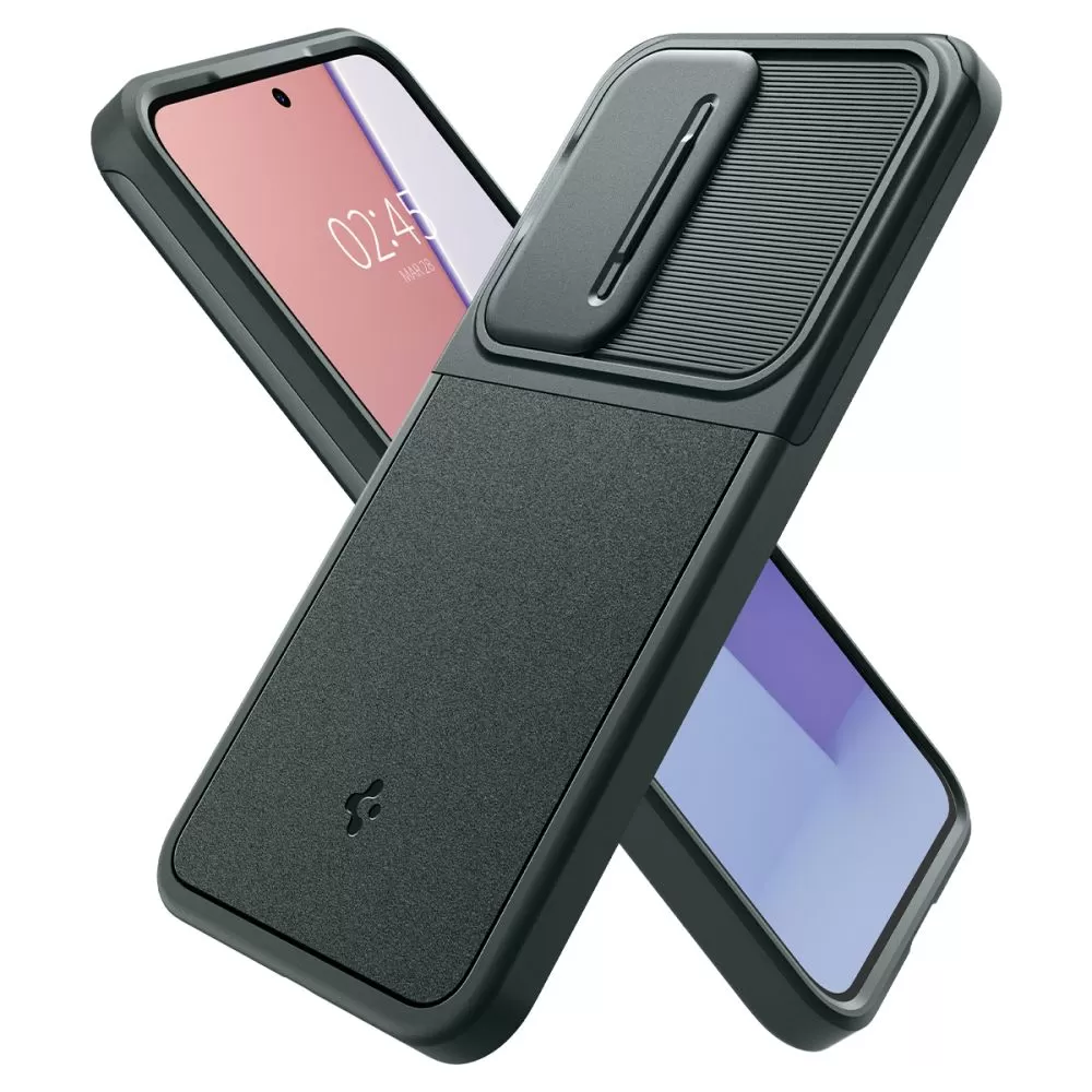 Samsung Galaxy S24 vāciņš zaļš SPIGEN OPTIK ARMOR