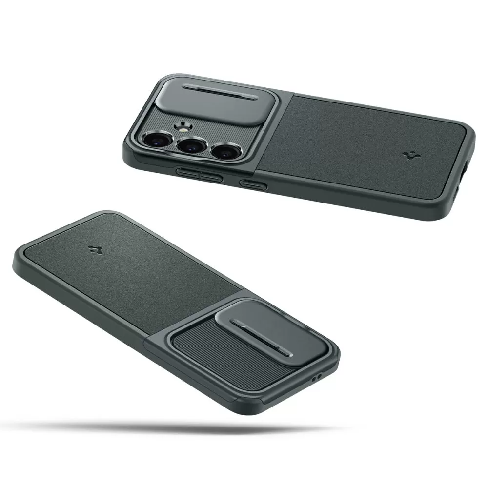 Samsung Galaxy S24 vāciņš zaļš SPIGEN OPTIK ARMOR