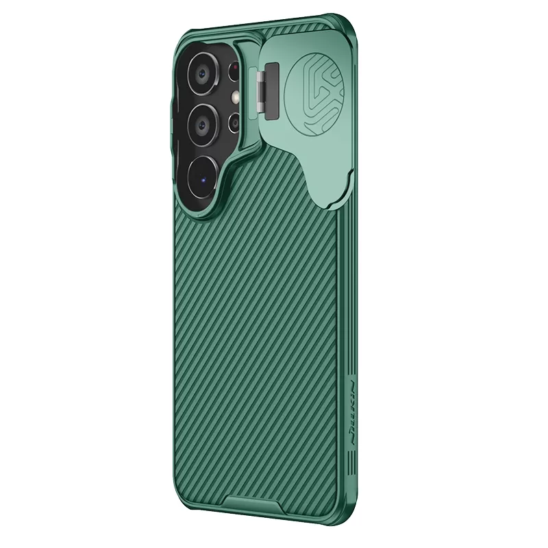 Samsung Galaxy S24 vāciņš zaļš NILLKIN CAMSHIELD PROP MAGNETIC