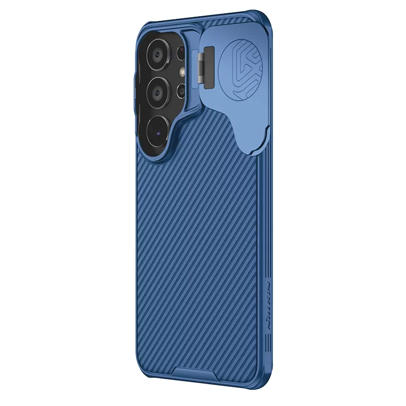 Samsung Galaxy S24 vāciņš zils NILLKIN CAMSHIELD PROP