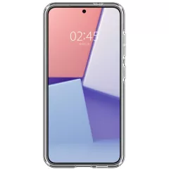 Samsung Galaxy S24 vāciņš caurspīdīgs SPIGEN CRYSTAL HYBRID ONETAP RING MAGSAFE
