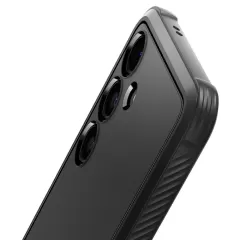 Samsung Galaxy S24 vāciņš melns SPIGEN RUGGED ARMOR