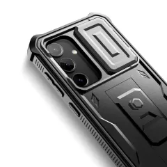 Samsung Galaxy S24 vāciņš melns TECH-PROTECT KEVLAR CAM+