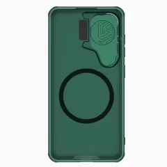 Samsung Galaxy S24 vāciņš zaļš NILLKIN CAMSHIELD PROP MAGNETIC