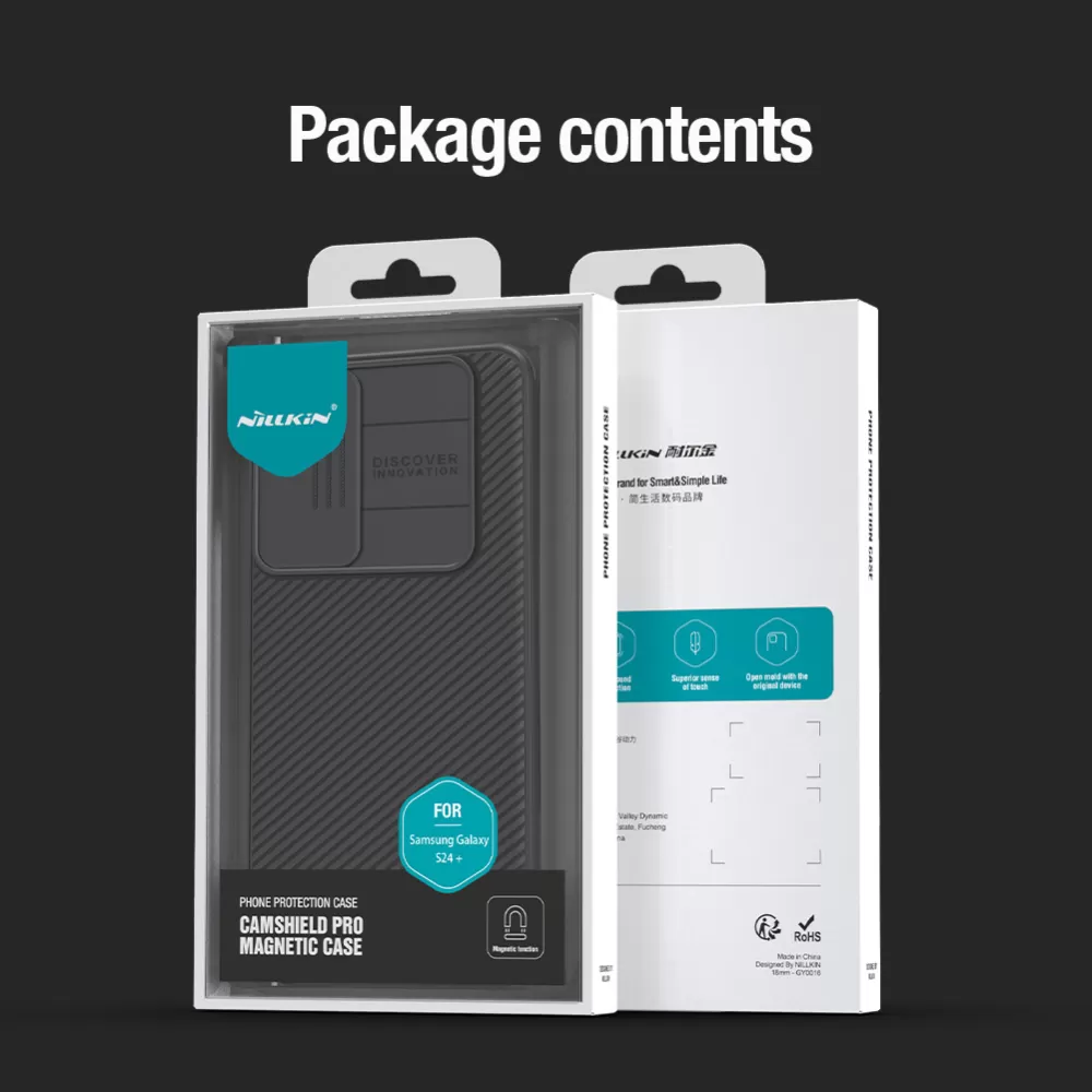 Samsung Galaxy S24 Plus case  NILLKIN CAMSHIELD PRO MAGNETIC