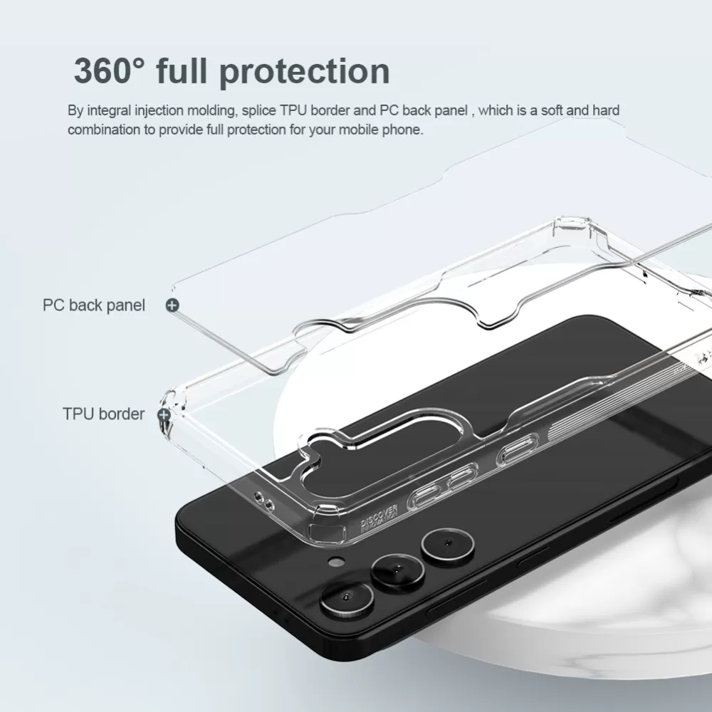 Samsung Galaxy S24 Plus case transparent NILLKIN TPU PRO