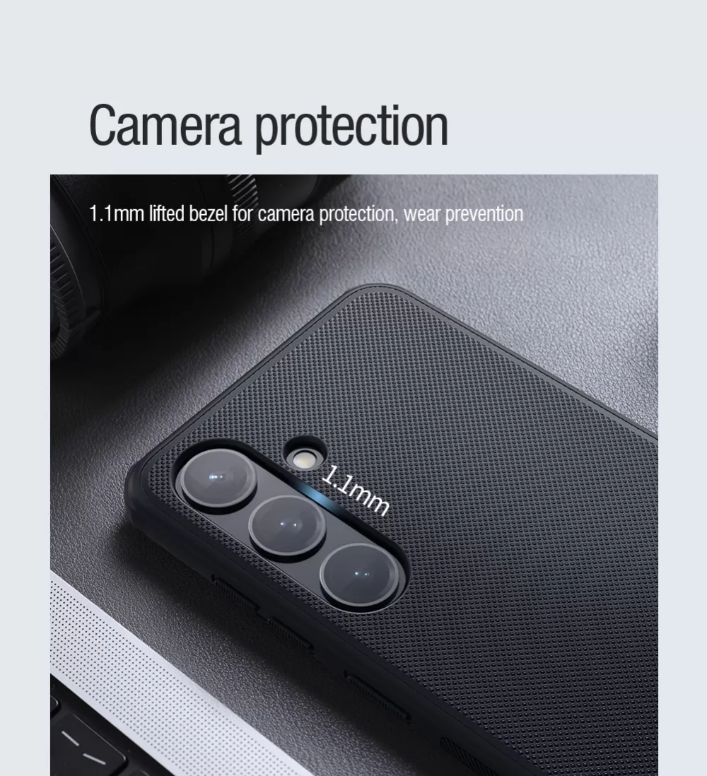 Samsung Galaxy S24 Plus case black NILLKIN SUPER FROSTED SHIELD PRO MAGNETIC