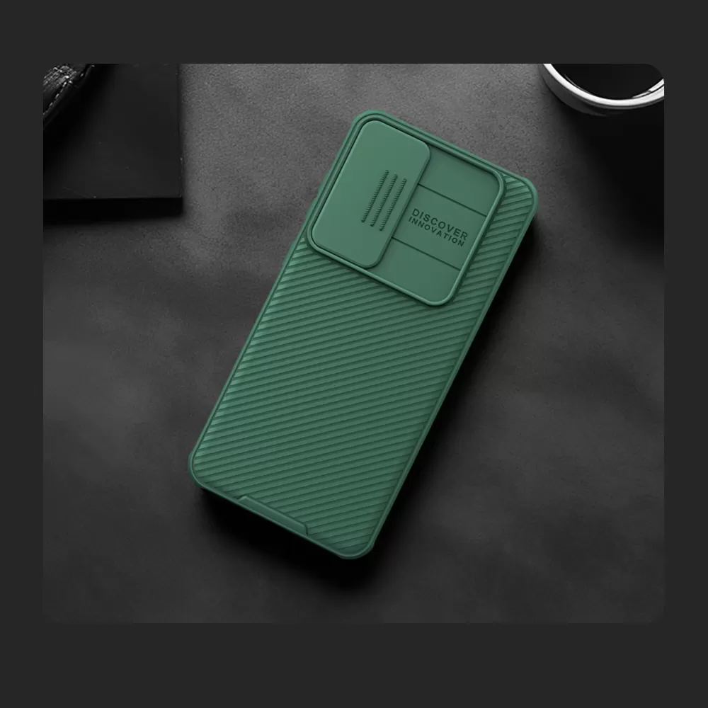 Samsung Galaxy S24 Plus case green NILLKIN CAMSHIELD PRO