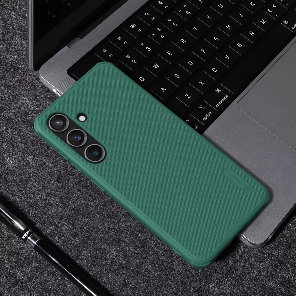 Samsung Galaxy S24 Plus case green NILLKIN SUPER FROSTED SHIELD PRO MAGNETIC