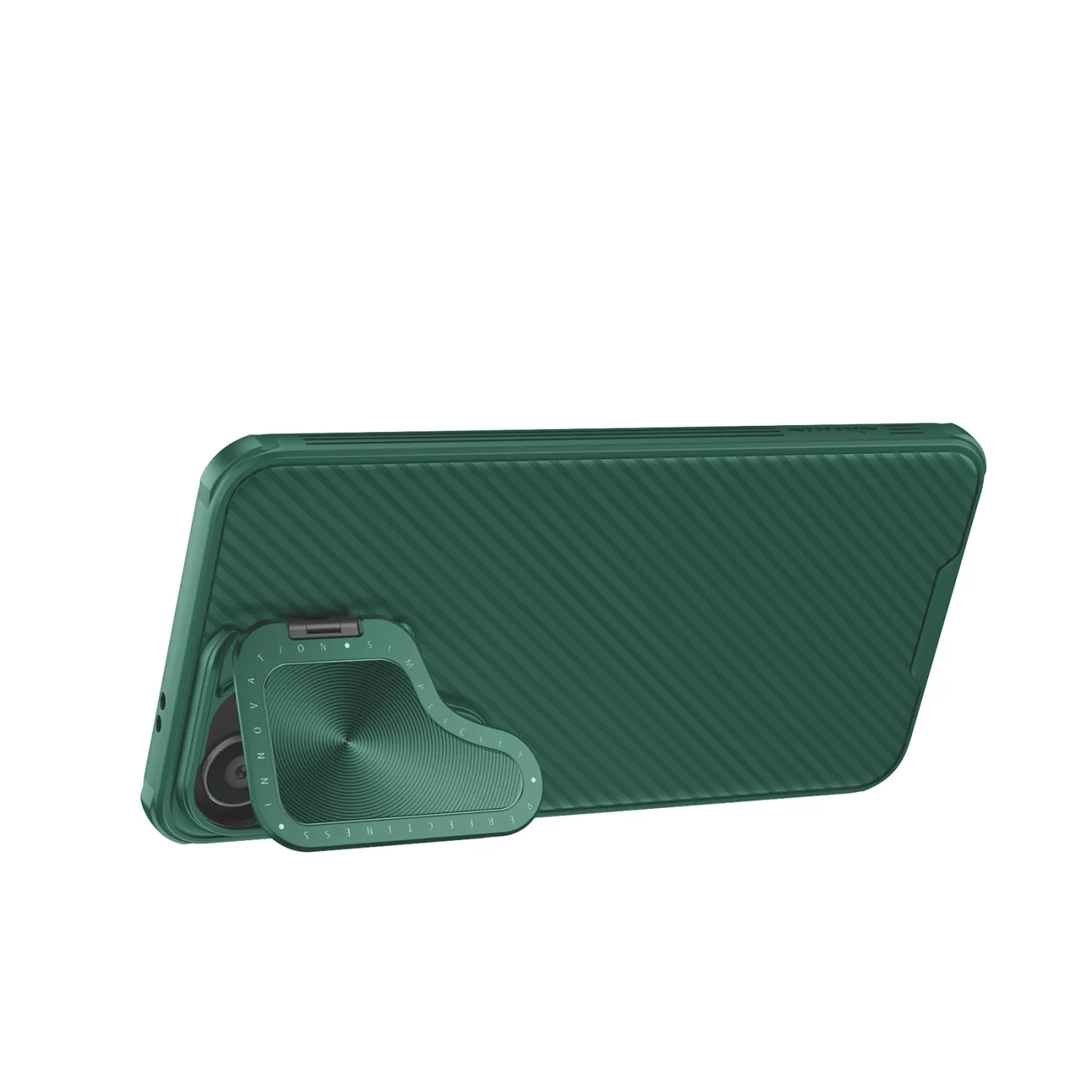 Samsung Galaxy S24 Plus case green NILLKIN CAMSHIELD PROP