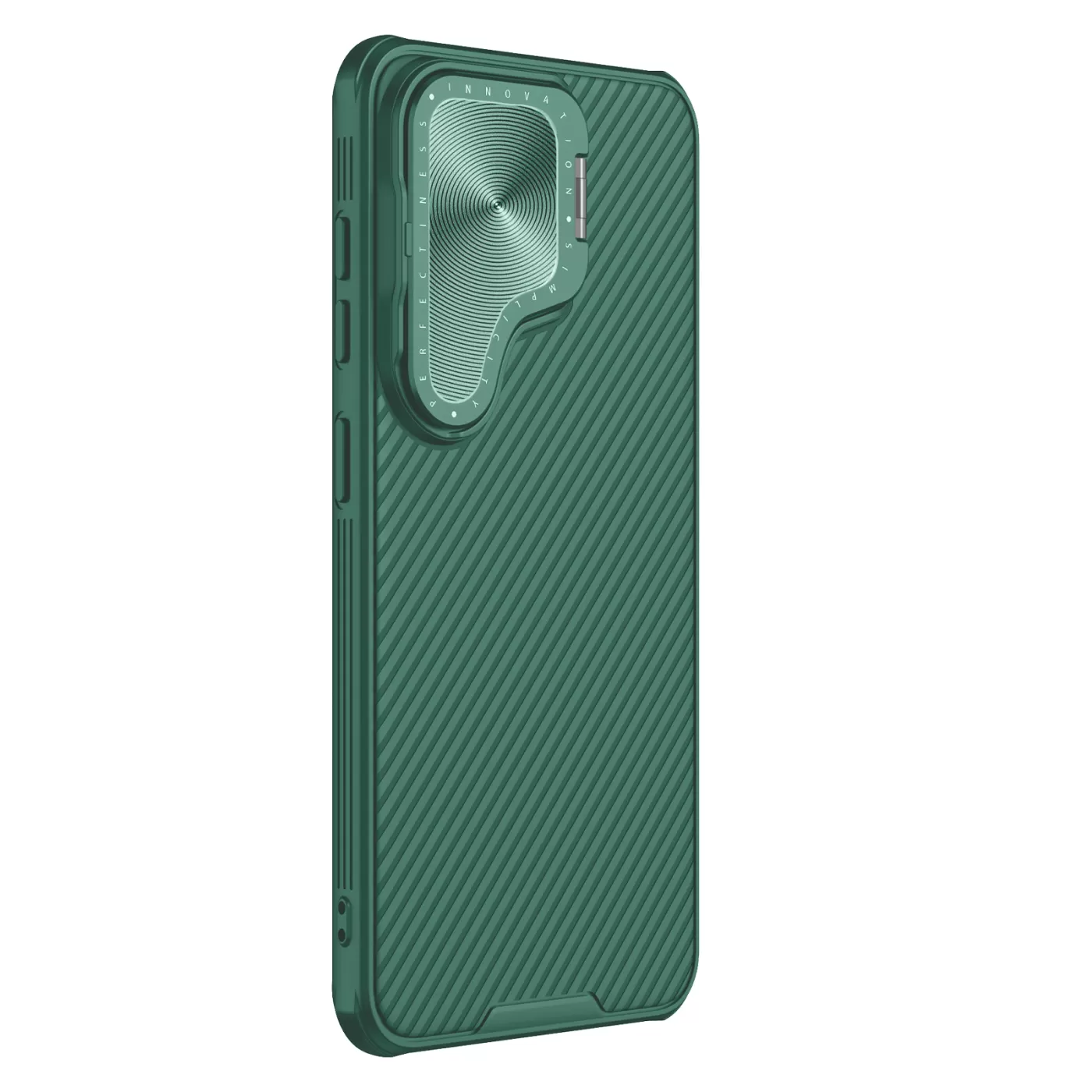 Samsung Galaxy S24 Plus case green NILLKIN CAMSHIELD PROP