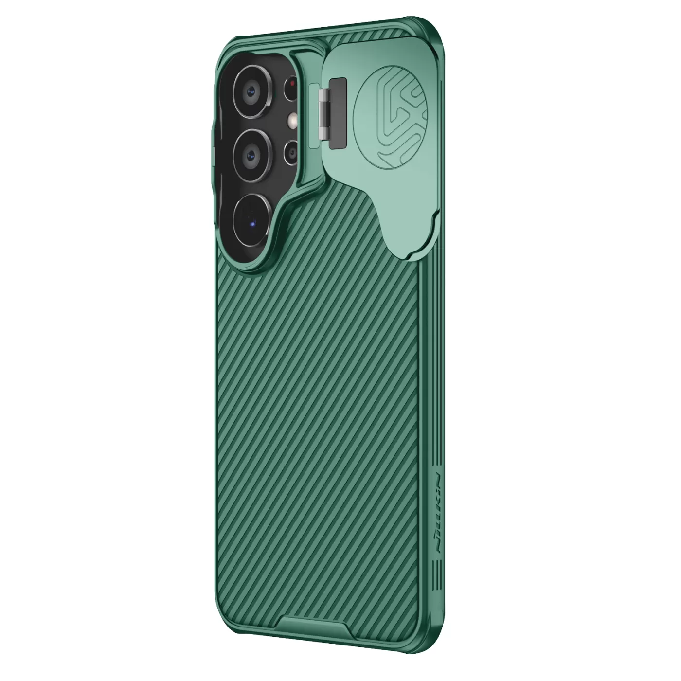 Samsung Galaxy S24 Plus case green NILLKIN CAMSHIELD PROP