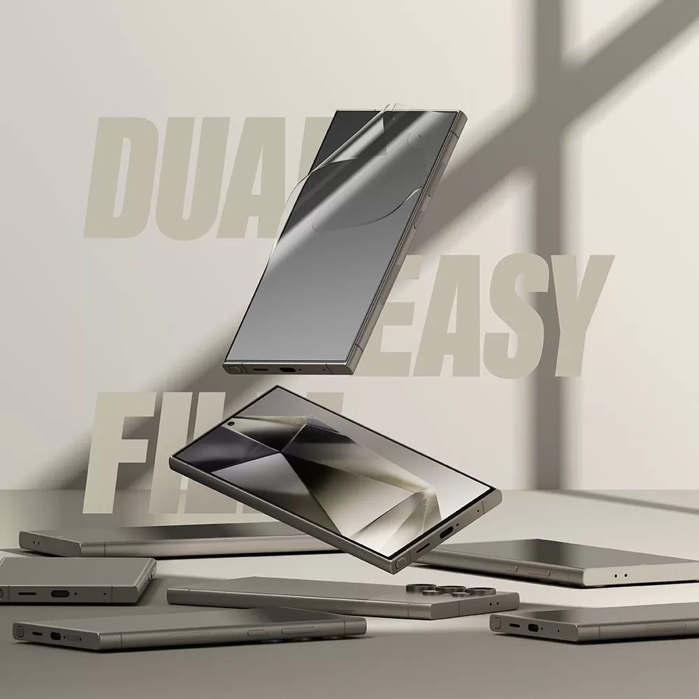Samsung Galaxy S24 Ultra защитное стекло  RINGKE DUAL EASY 2-PACK