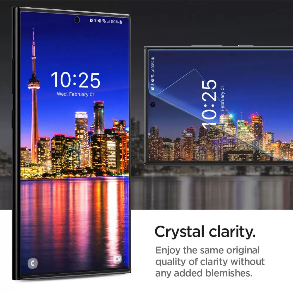 Samsung Galaxy S24 Ultra защитное стекло  SPIGEN NEO FLEX 2-PACK