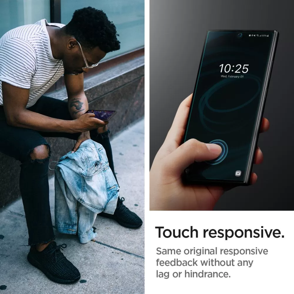 Samsung Galaxy S24 Ultra защитное стекло  SPIGEN NEO FLEX 2-PACK
