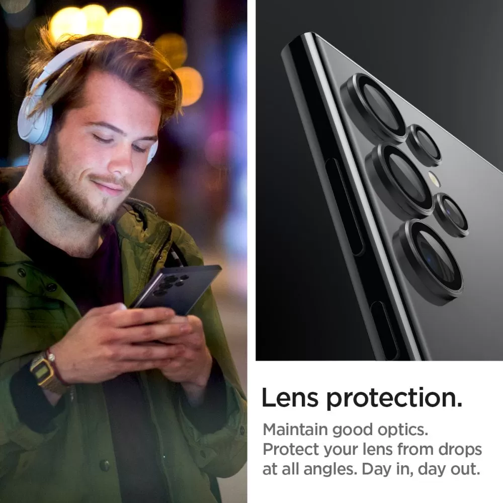 Samsung Galaxy S24 Ultra защитное стекло  SPIGEN OPTIK.TR ”EZ FIT” CAMERA PROTECTOR 2-PACK