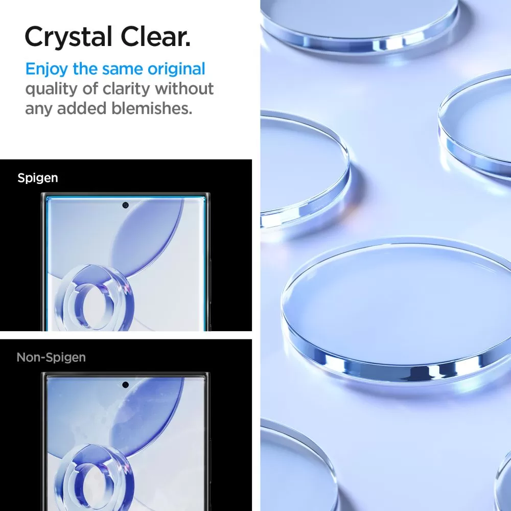 Samsung Galaxy S24 Ultra Tempered glass  SPIGEN GLAS.TR ”EZ FIT” 2-PACK