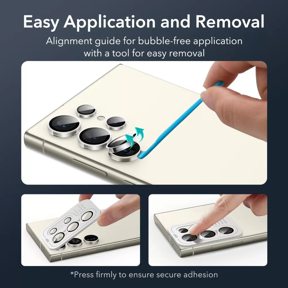Samsung Galaxy S24 Ultra защитное стекло прозрачный ESR CAMERA PROTECTOR