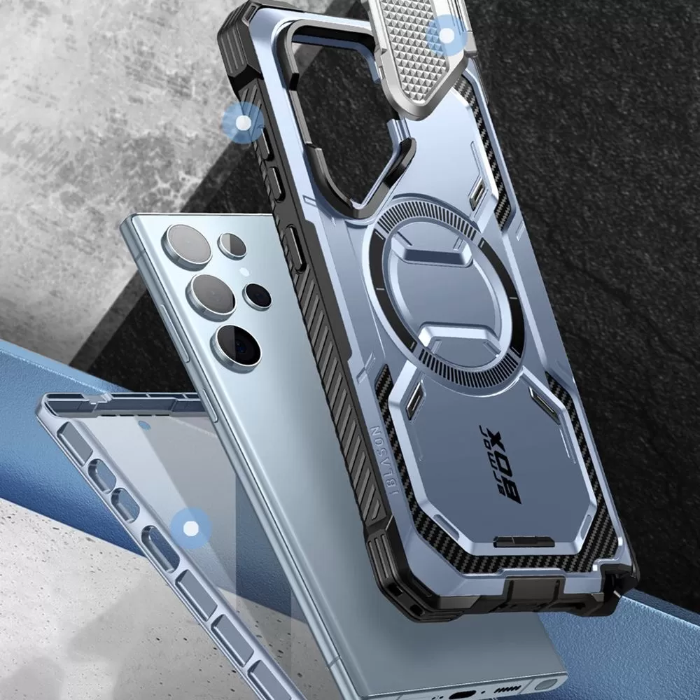 Samsung Galaxy S24 Ultra чехол  SUPCASE IBLSN ARMORBOX MAG MAGSAFE