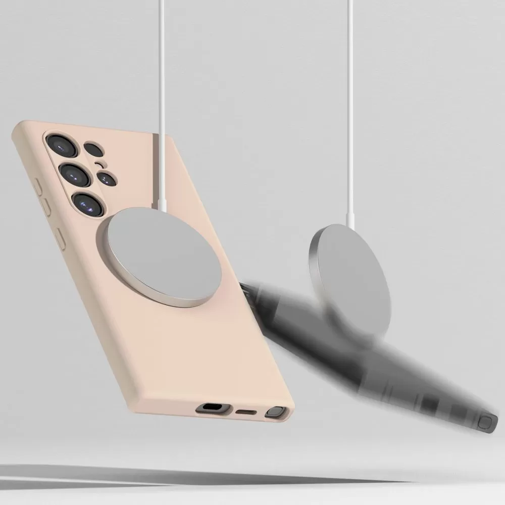 Samsung Galaxy S24 Ultra чехол  RINGKE SILICONE MAGNETIC MAGSAFE