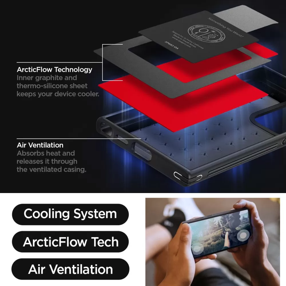 Samsung Galaxy S24 Ultra чехол  SPIGEN CRYO ARMOR