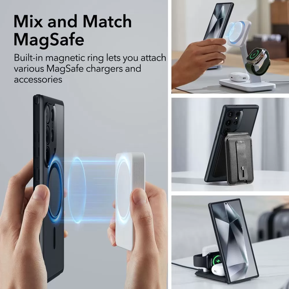 Samsung Galaxy S24 Ultra case black ESR CH HALOLOCK MAGSAFE